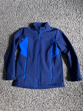 Kids Navy & Royal Blue Softshell Jacket - Magellan